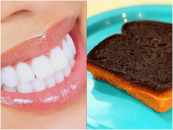 Tẩy trắng răng tại nhà với bánh mì nướng cực hiệu quả