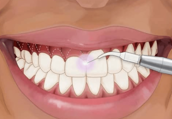 Phẫu thuật cắt nướu chỉnh xương ổ răng